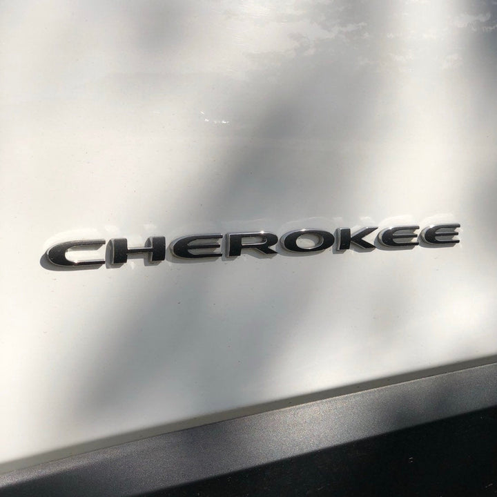 Custom Color Emblem Overlay Decals for Jeep Cherokee