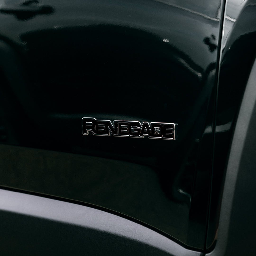 Custom Color Emblem Overlay Decals for 2015-2023 Renegade