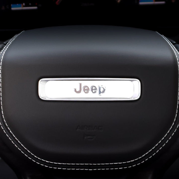 Custom Color Steering Wheel Accessory for Jeep vehicles