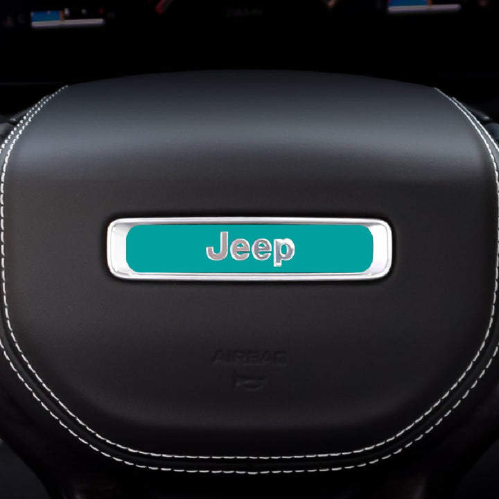 Custom Color Steering Wheel Decal for Jeep