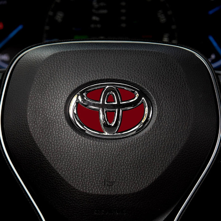 Custom Color Steering Wheel Decal for Toyota