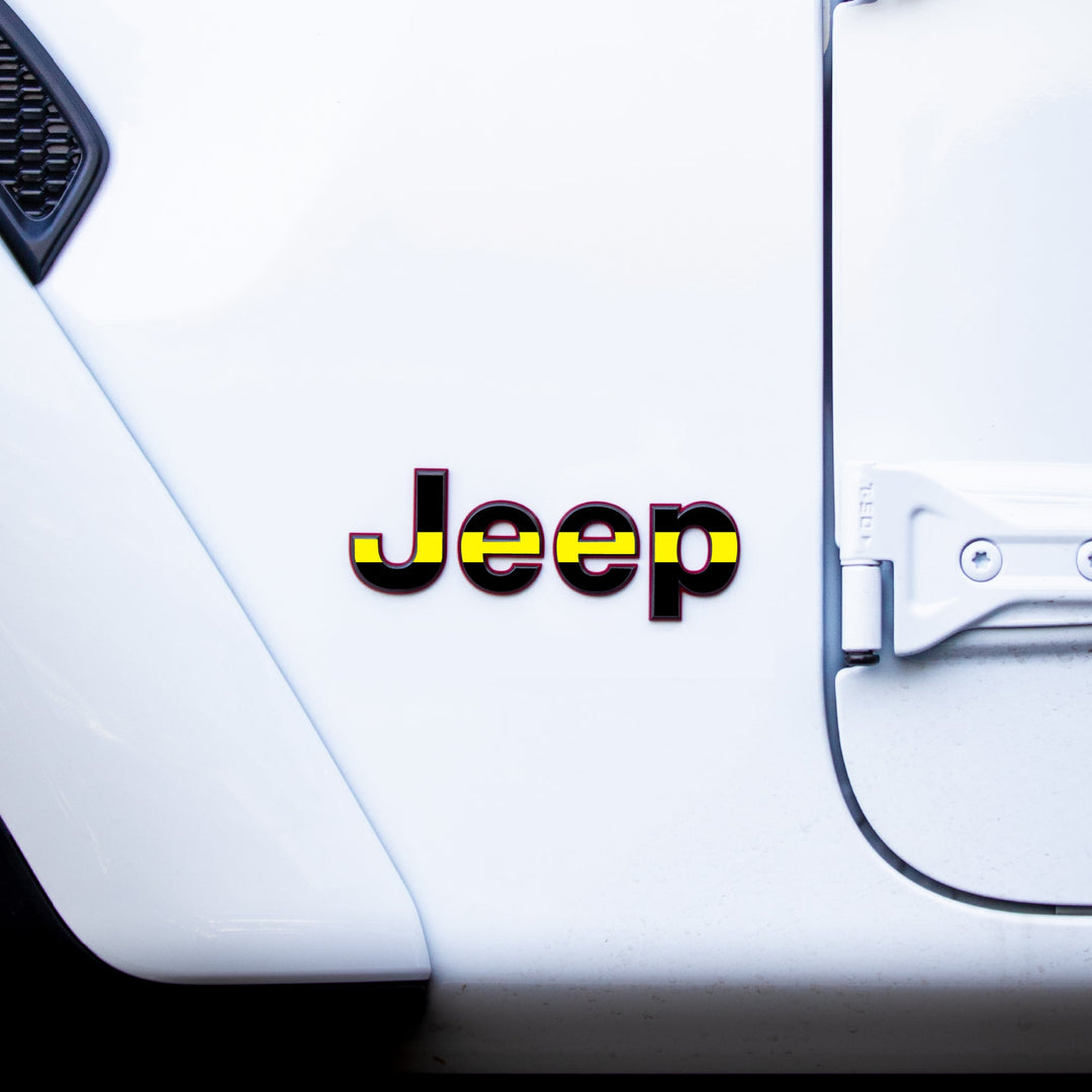 First Responder Emblem Overlay Accessory for Jeep Wrangler