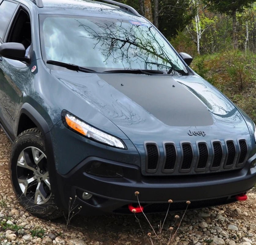 Hood Graphic for Jeep Cherokee KL 2014-2021 - AdventureLifeDecals