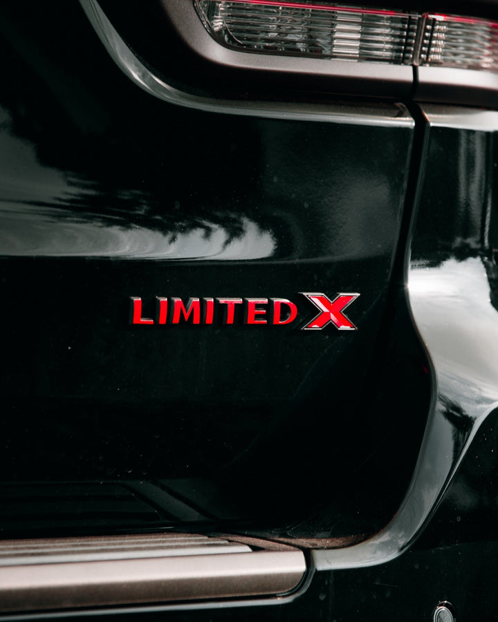 LIMITED X Emblem Overlay Decal | fits Grand Cherokee WK2