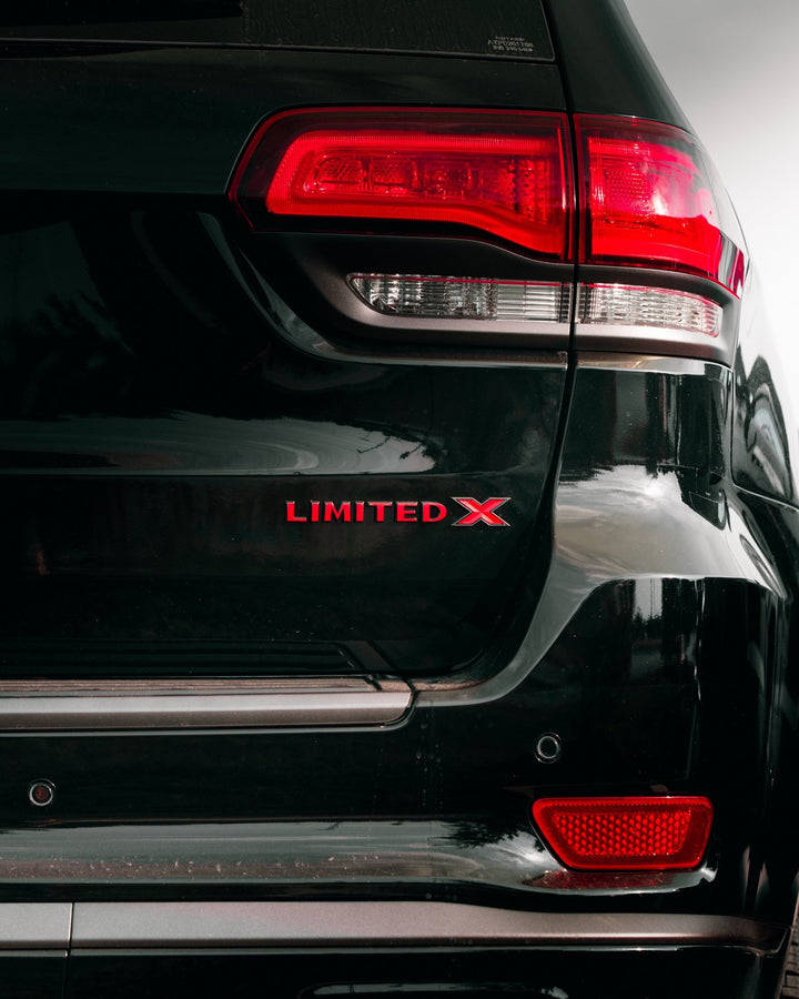 LIMITED X Emblem Overlay Decal | fits Grand Cherokee WK2