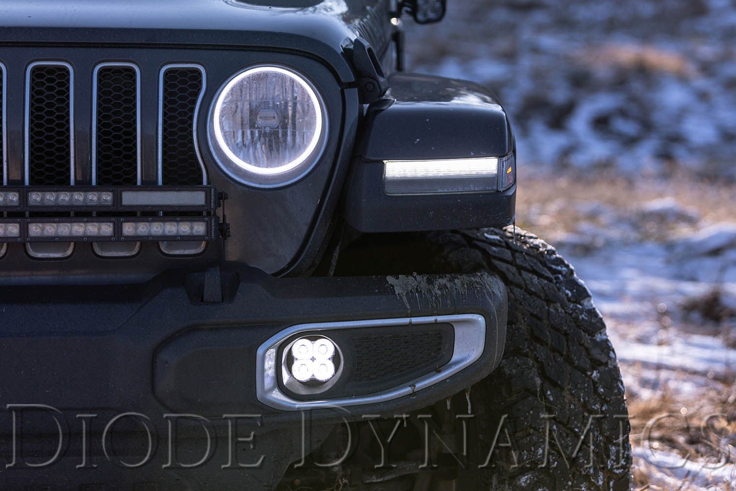 SS3 LED Fog Light Kit for 2018-2023 Jeep JL Wrangler - AdventureLifeDecals