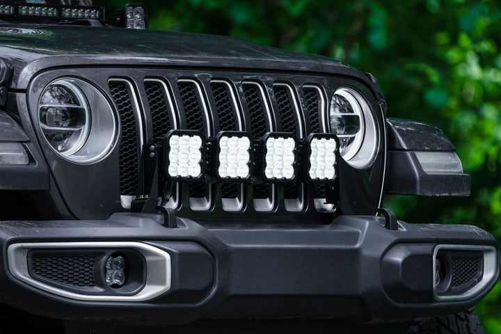 SS5 Grille CrossLink Lightbar Kit for 2018-2023 Jeep JL Wrangler - AdventureLifeDecals