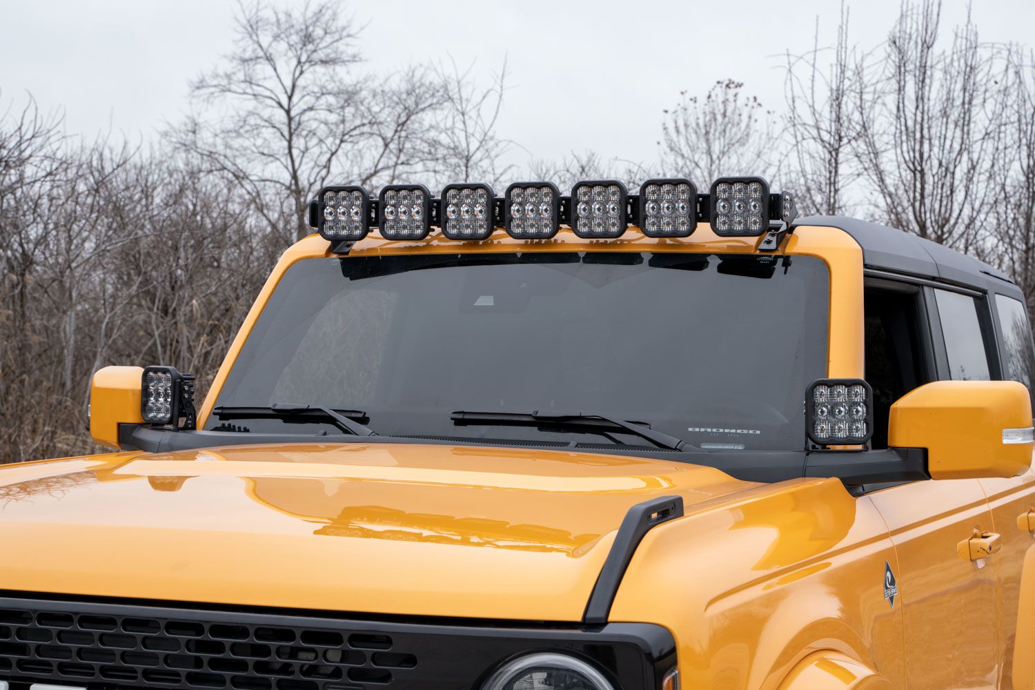 SS5 Windshield CrossLink Lightbar Kit for 2021-2023 Ford Bronco - AdventureLifeDecals