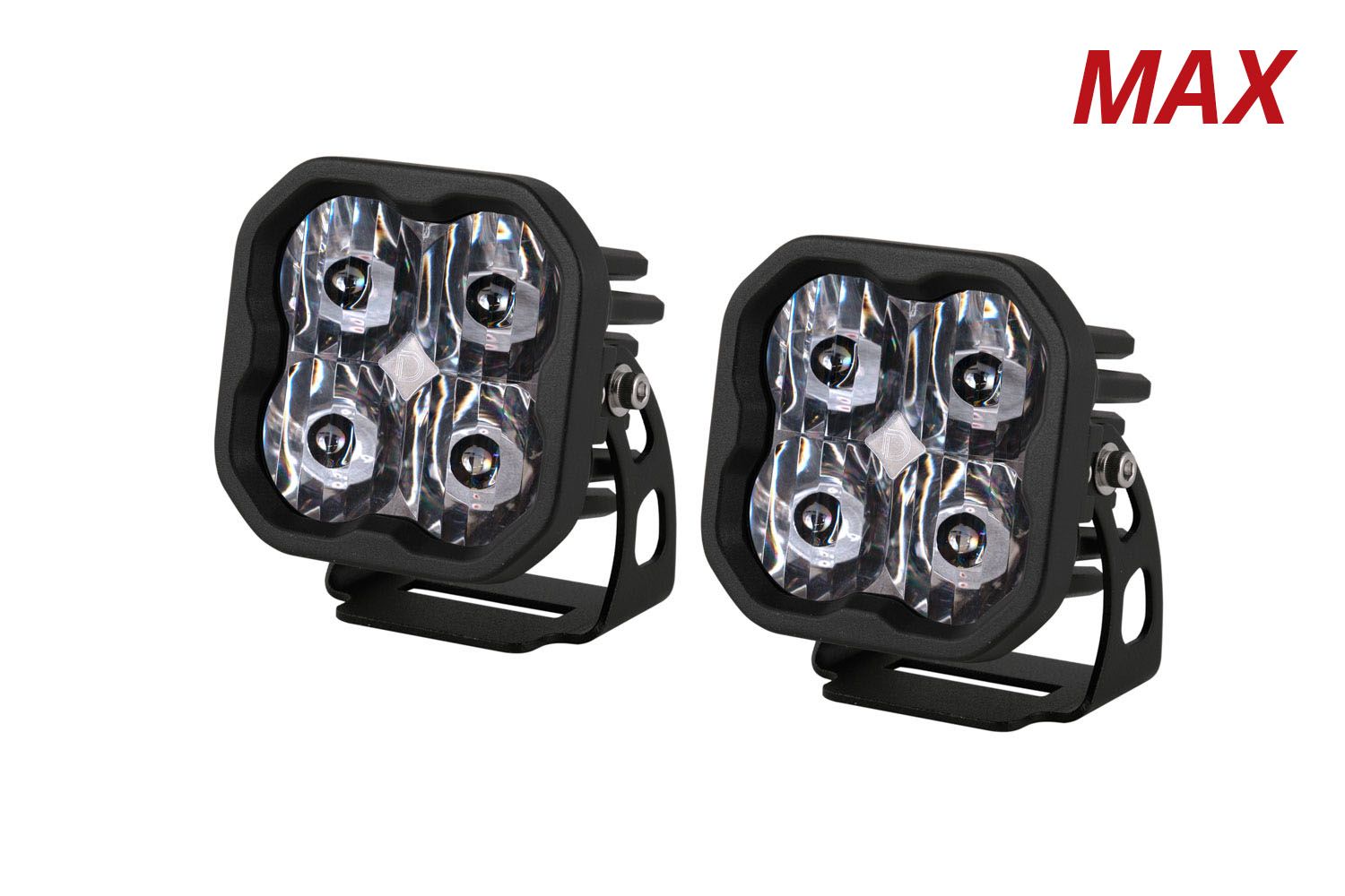 Stage Series 3" SAE White Max LED Pod (pair) - AdventureLifeDecals