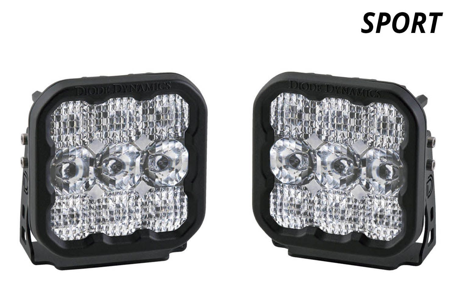 Stage Series 5" White Sport LED Pod (pair) - AdventureLifeDecals