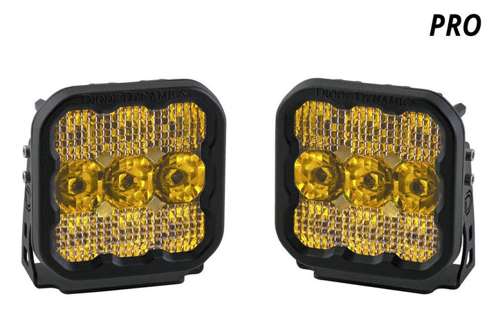 Stage Series 5" Yellow Pro LED Pod (pair) - AdventureLifeDecals