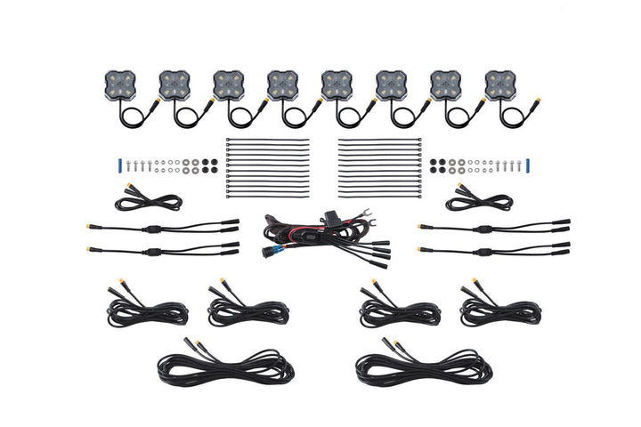 Stage Series Single-Color LED Rock Light (8-pack) - AdventureLifeDecals