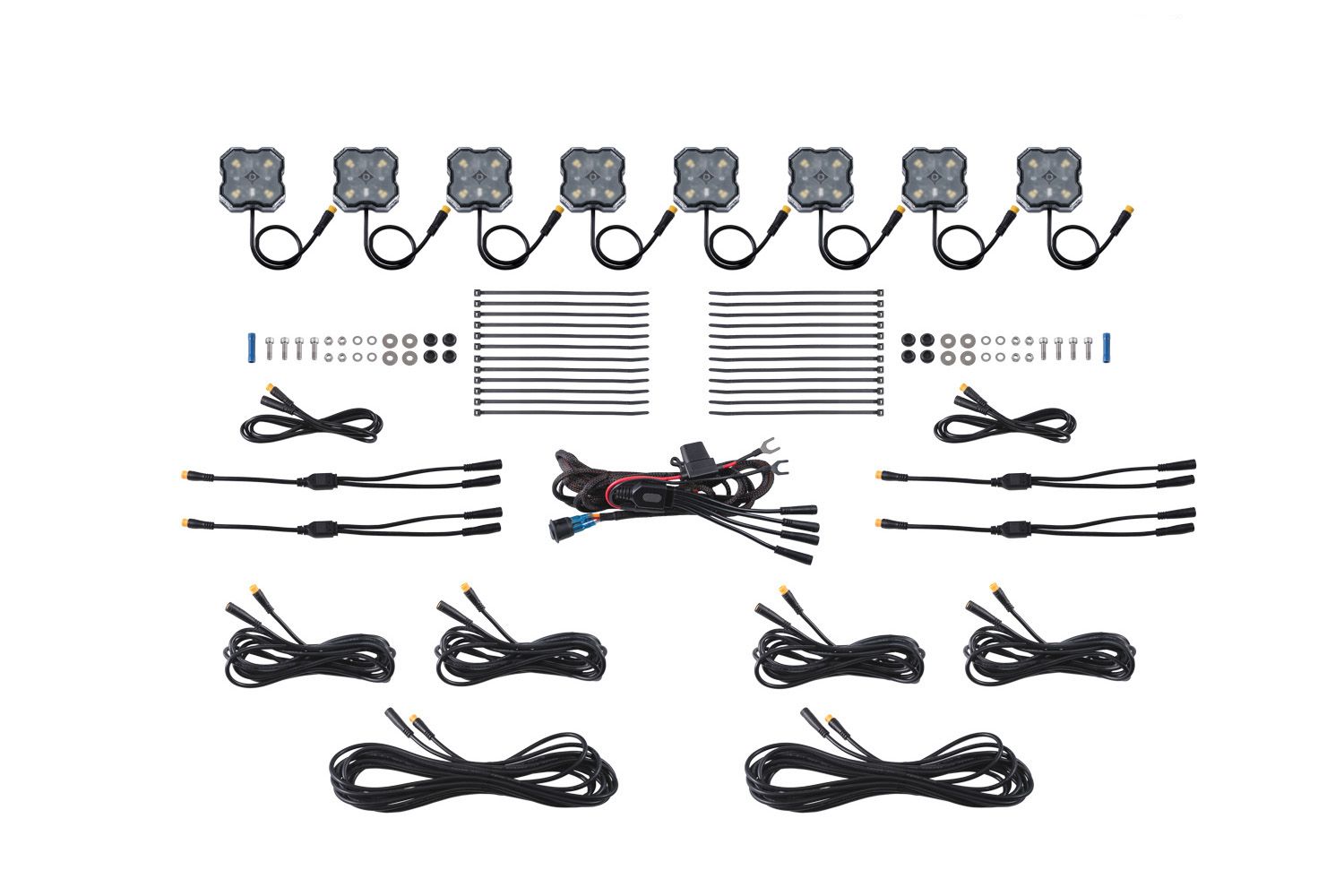 Stage Series Single-Color LED Rock Light (8-pack) - AdventureLifeDecals