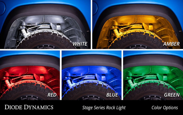 Stage Series Single-Color LED Rock Light (8-pack) - AdventureLifeDecals