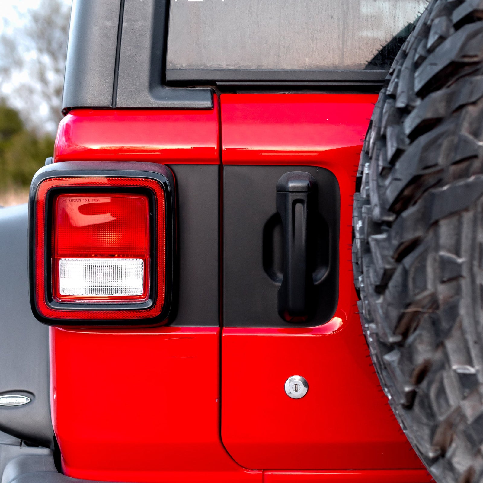 Tailgate Handle Graphic for Wrangler JL JLU - AdventureLifeDecals