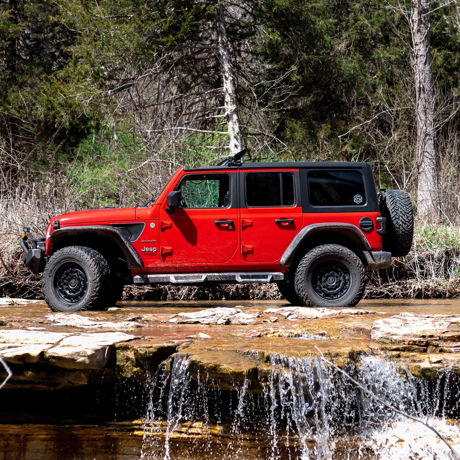 Window Connection Graphic for Wrangler JL and Gladiator JT models - AdventureLifeDecals
